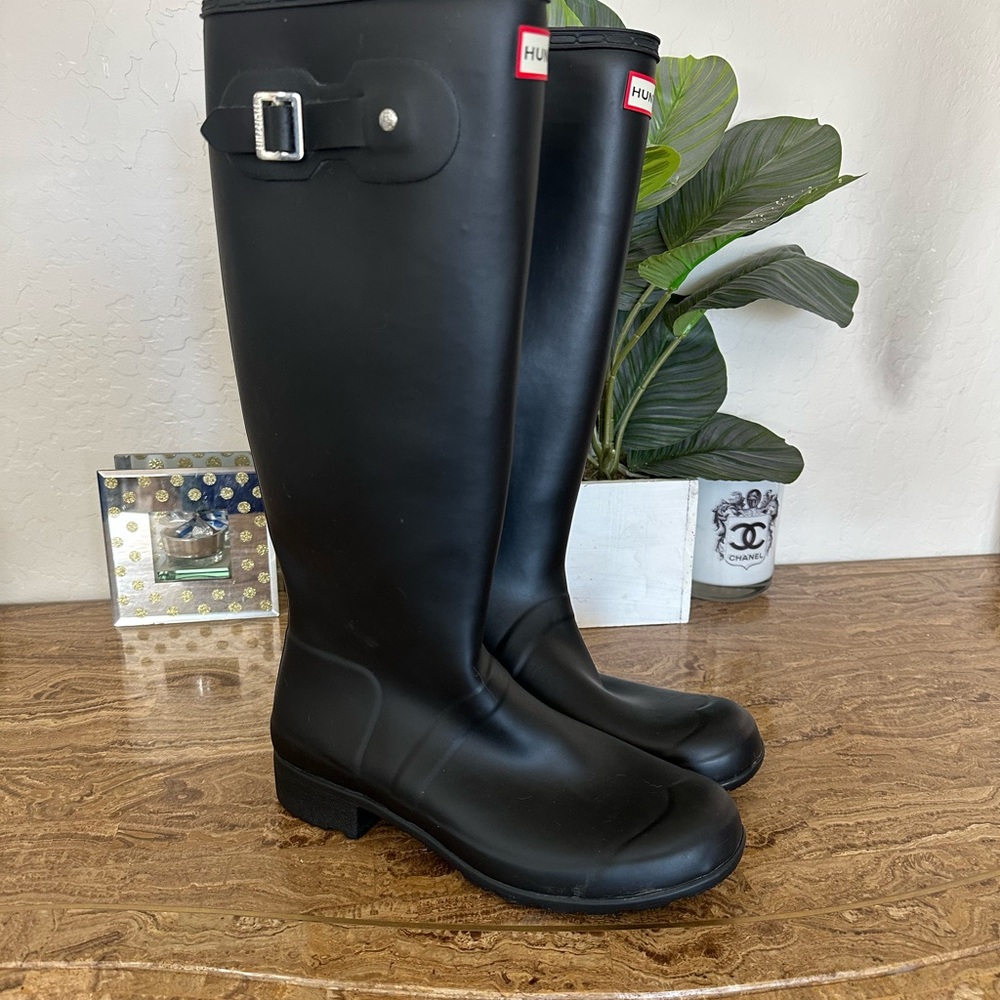 Hunter Classic Black Waterproof Boots
